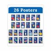 Carson Dellosa Mini Posters, Alphabet, 26 Mini Posters 106059